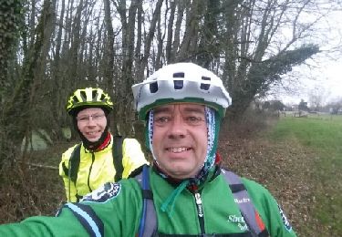 Tocht Mountainbike Saint-Clément - sortie vtt du 28012017 - Photo