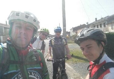 Percorso Mountainbike Saint-Clément - sortie vtt du 08042018 - Photo