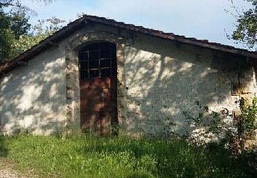 Tour Wandern Gréoux-les-Bains - Gréoux - Château Laval - Source de la Bouscole - Photo