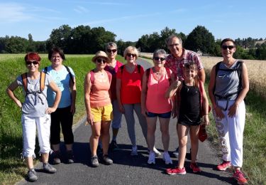 Tour Wandern Aubeterre-sur-Dronne - Aubeterre-Poltrot 28 juin 2018 - Photo