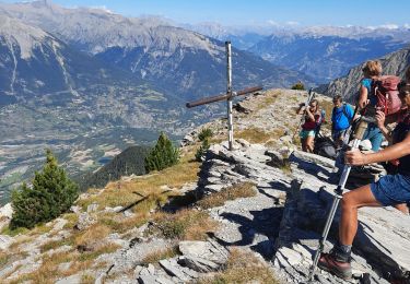 Tocht Stappen Saint-André-d'Embrun - mont orel et les croix - Photo