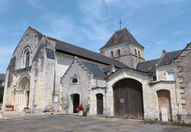 Tocht Stappen Parçay-sur-Vienne - Parçay-sur-Vienne - 10.8km 40m 2h15 - 2018 03 11 - Photo