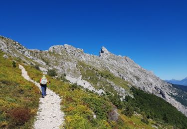 Randonnée Marche Le Gua - Le Col Vert par la Baraque des Clos et le sentier du périmètre  - Photo