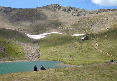 Percorso Marcia Jausiers - lac verdet + pas de Touréis 2674 m - Photo
