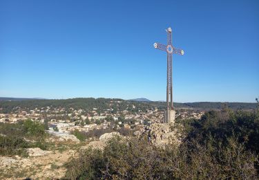 Tour Wandern Grabels - Source de l'Avy et tour de Grabels 17.12.23  - Photo