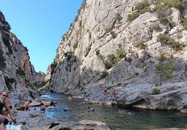 Randonnée Marche Tautavel - les gorges . tautavel par les vignes  ..  retour par la vallée - Photo