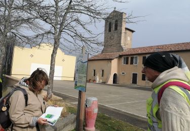 Tour Wandern Lahonce - LAHONCE sentier de labaye formation balisage miden