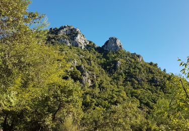 Tocht Stappen Le Bar-sur-Loup - PARADIS-GOURDON - Photo