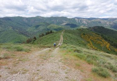 Tour Wandern Alzon - vers le St guiral puis le rocher de l'aigle - Photo