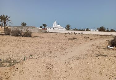 Tocht Stappen  - Midoum Rym beach. circuit découverte Giuseppe - Photo