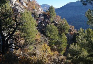 Percorso Marcia La Roche-sur-le-Buis - la montagne de gravas - Photo