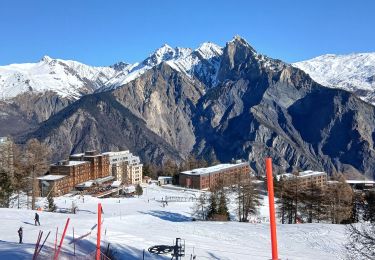 Tocht Sneeuwschoenen Montricher-Albanne - 7-archères_Gros_bois	_5.6km280m - Photo