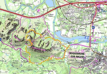 Excursión Senderismo Roquebrune-sur-Argens - ROCHER DE ROQUEBRUNE - TROIS CROIX - Photo