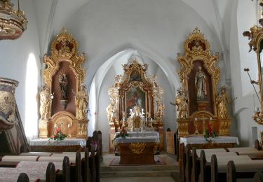 Percorso A piedi Auberg - Sagen- und Mythenwanderweg - Photo