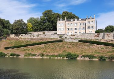 Excursión Bici de montaña Saint-Germain-du-Corbéis - chapelle St Evroult/château de Vaux - Photo