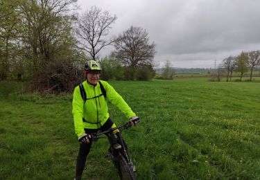 Trail Mountain bike Waimes - Ardennes j4 sous la pluie - Photo