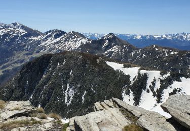 Tocht Stappen Mercus-Garrabet - Mont Fourcat en A/R - Photo