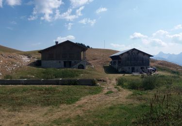 Randonnée Marche Fillière - GLIERES: MONUMENT - COL DE L'OVINE - CHALET DE L'OVINE - CHALETS DES AUGES - Photo