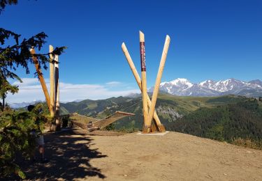 Tour Elektrofahrrad Hauteluce - 2020.08.19-8,3km-Les Saisies Beneton Chard du Beure piste VTT Les Saisies - Photo