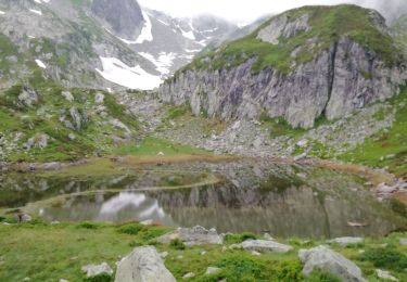 Tour Wandern La Léchère - celliers - porte de montmelian - Photo